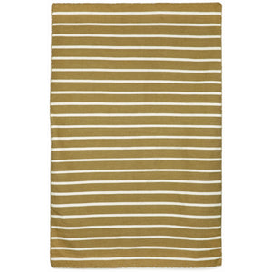 Liora Manne Sorrento Pinstripe Indoor Outdoor Area Rug Khaki