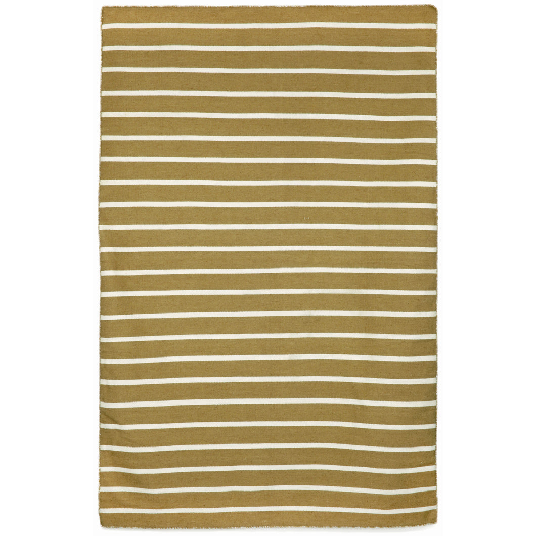 Liora Manne Sorrento Pinstripe Indoor Outdoor Area Rug Khaki