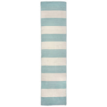 Load image into Gallery viewer, Liora Manne Sorrento Rugby Stripe Indoor Outdoor Area Rug Water