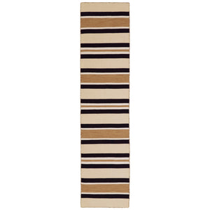 Liora Manne Sorrento Cabana Stripe Indoor Outdoor Area Rug Sisal