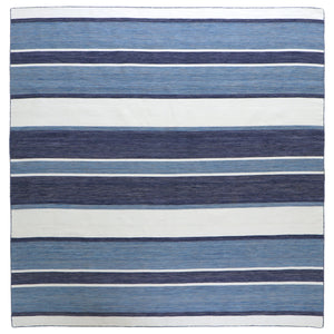 Liora Manne Sorrento Boat Stripe Indoor Outdoor Area Rug Navy