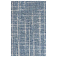 Load image into Gallery viewer, Liora Manne Savannah Mad Plaid Indoor Area Rug Blue