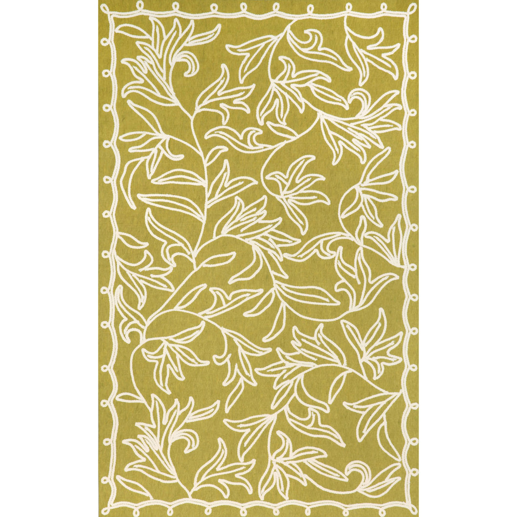 Liora Manne Visions I Windsor Indoor Outdoor Area Rug Green 2'3