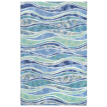 Load image into Gallery viewer, Liora Manne Visions III Wave Indoor Outdoor Area Rug Ocean