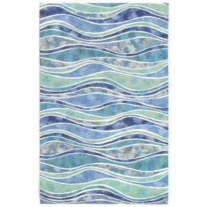 Liora Manne Visions III Wave Indoor Outdoor Area Rug Ocean