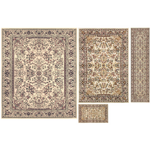 Load image into Gallery viewer, Liora Manne Caspian Sarouk Indoor Area Rug 4 Piece Set, Ivory